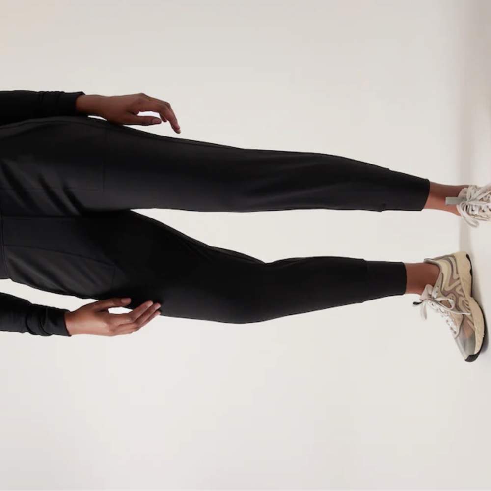 Black Athleta joggers